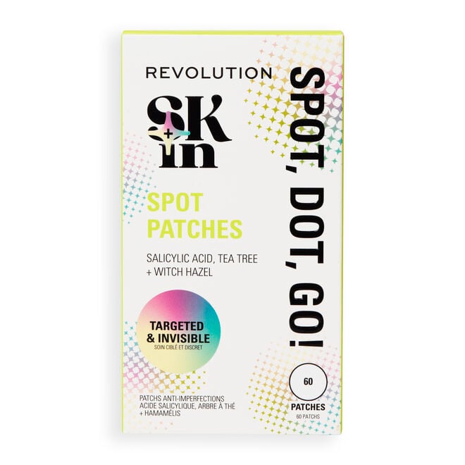 revolution beauty london Revolution Skin Spot Dot Go Salicylic Acid Spot Patches 60 Patches