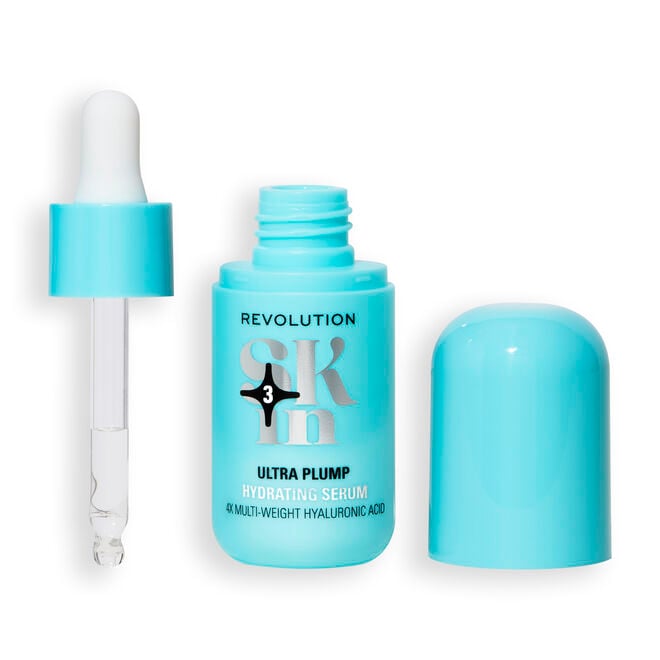 Revolution Beauty London Revolution Skin Ultra Plump Multi-Weight Hyaluronic Acid Hydrating Serum 30ml