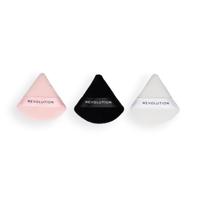 Revolution Beauty London Revolution Soft Focus Powder Puff Trio