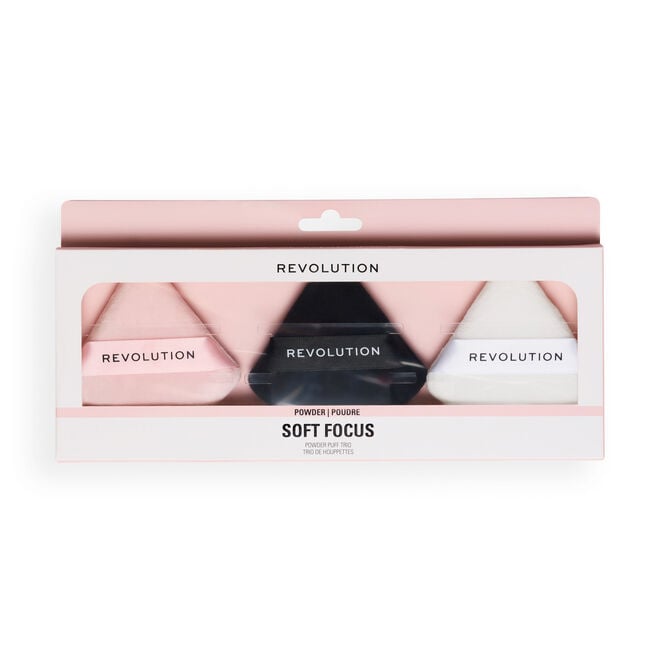 revolution beauty london Revolution Soft Focus Powder Puff Trio