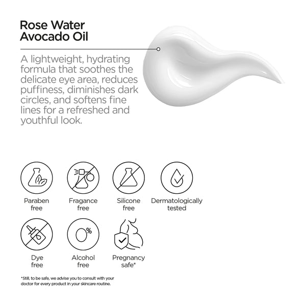 Revox B77 Rose Water Avocado Oil Eye Contour Fluid