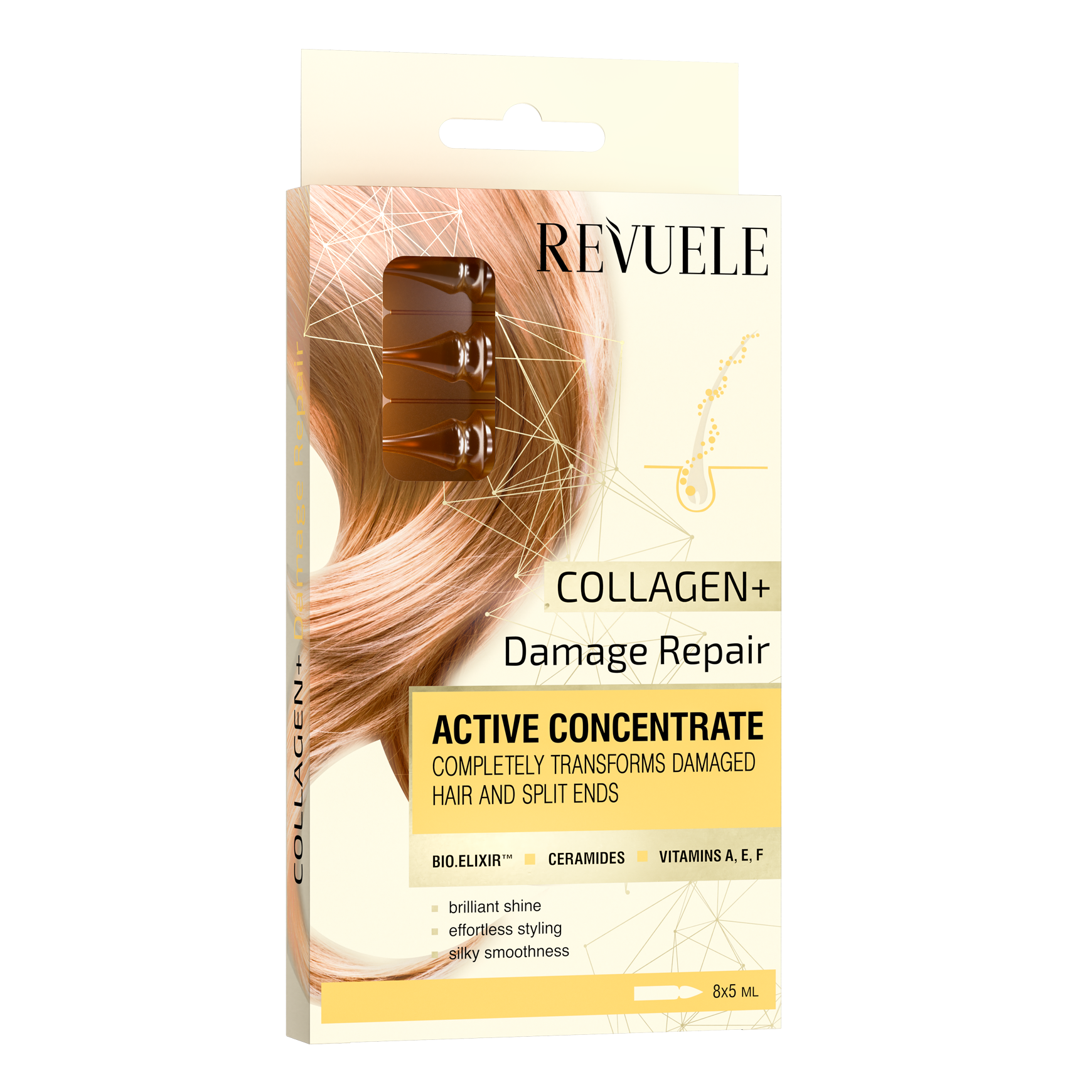 revuele REVUELE ACTIVE HAIR CONCENTRATE Collagen + “Damage Repair”