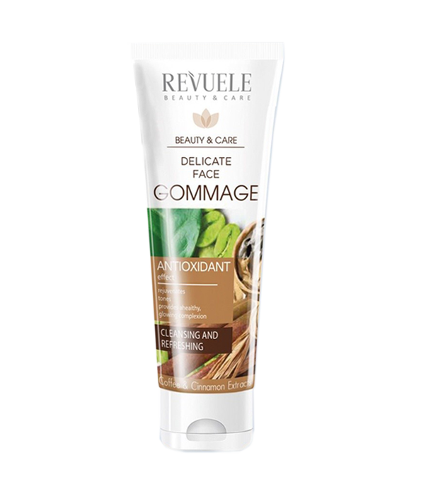 revuele REVUELE B & C EXFOLIANTS Detox Face Cleansing Scrub with Cosmetic Clay and Menthol
