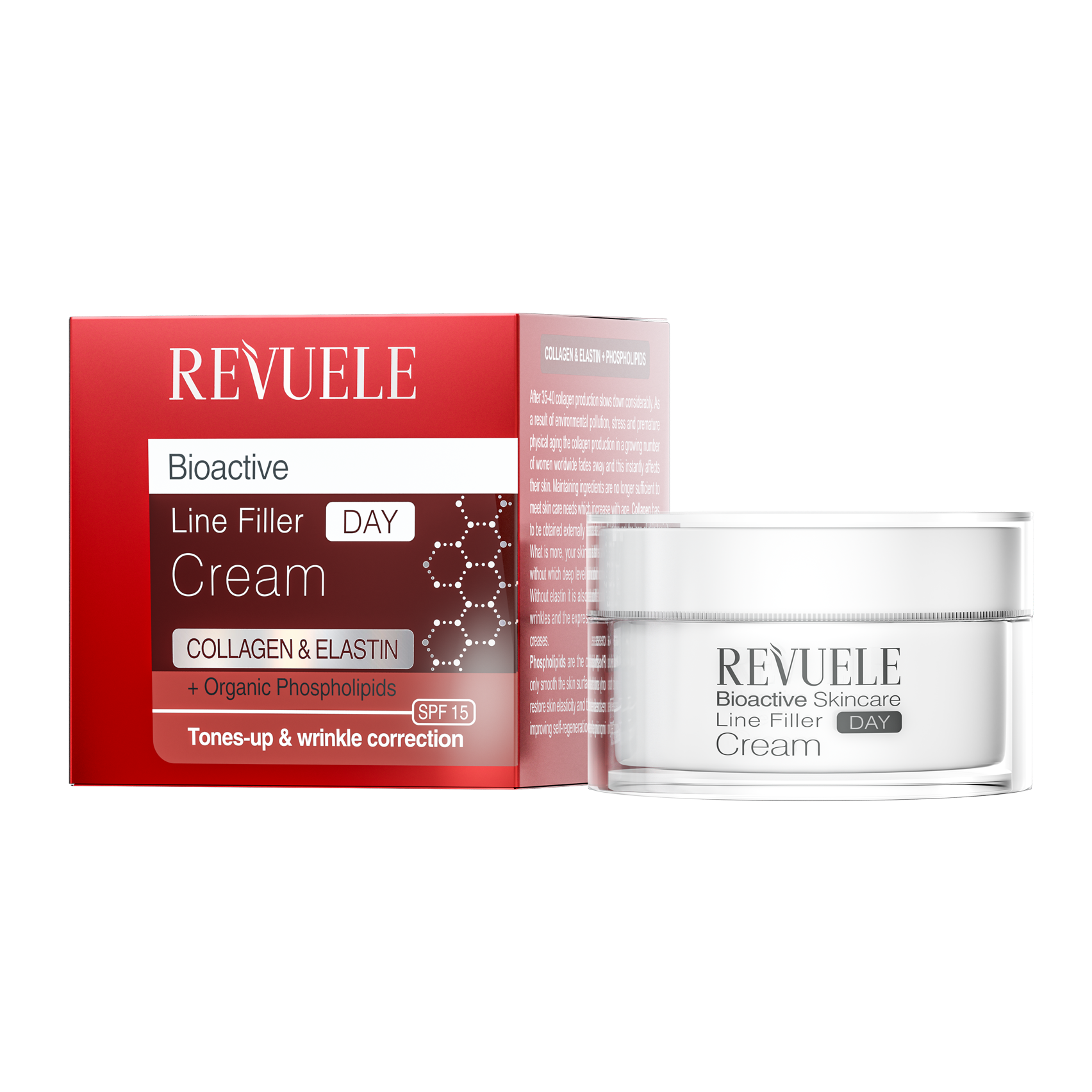 revuele REVUELE BIOACTIVE COLLAGEN & ELASTIN Line Filler Day Cream