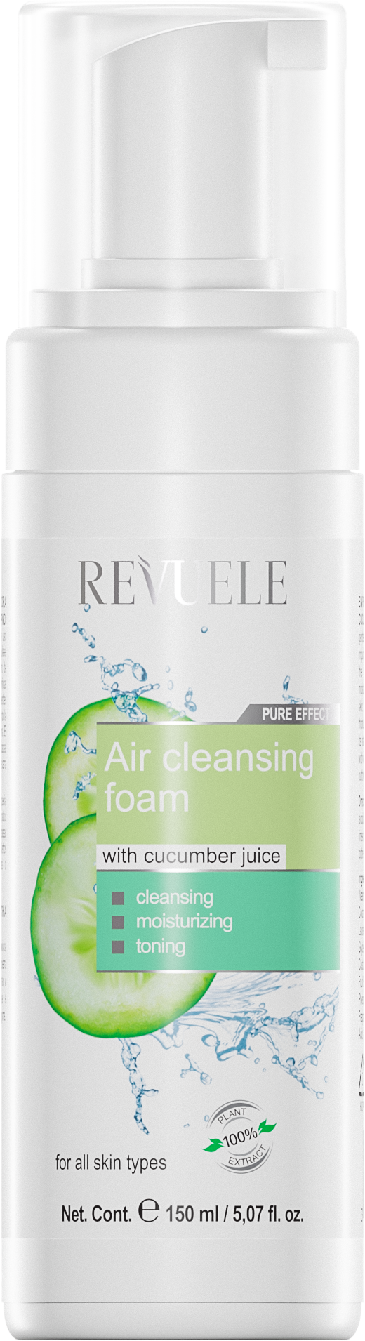revuele REVUELE CLEANSING FOAM Air with Cucumber Juice