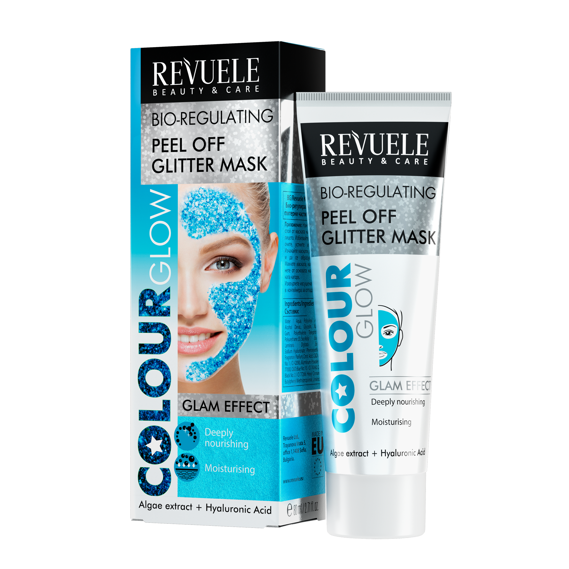 revuele REVUELE COLOUR GLOW BIO-REGULATING Peel Off Mask