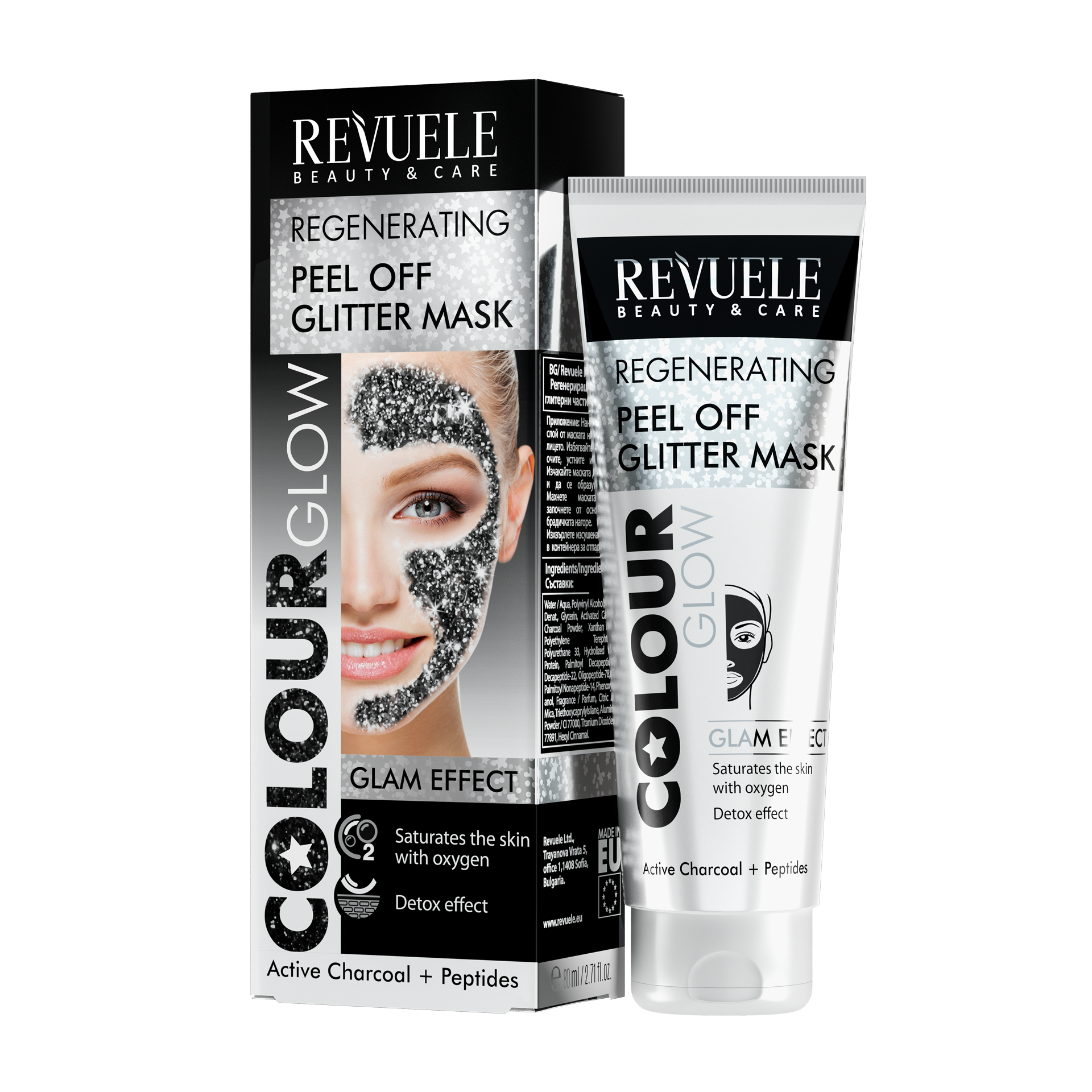 revuele REVUELE COLOUR GLOW Regenerating Peel off Mask