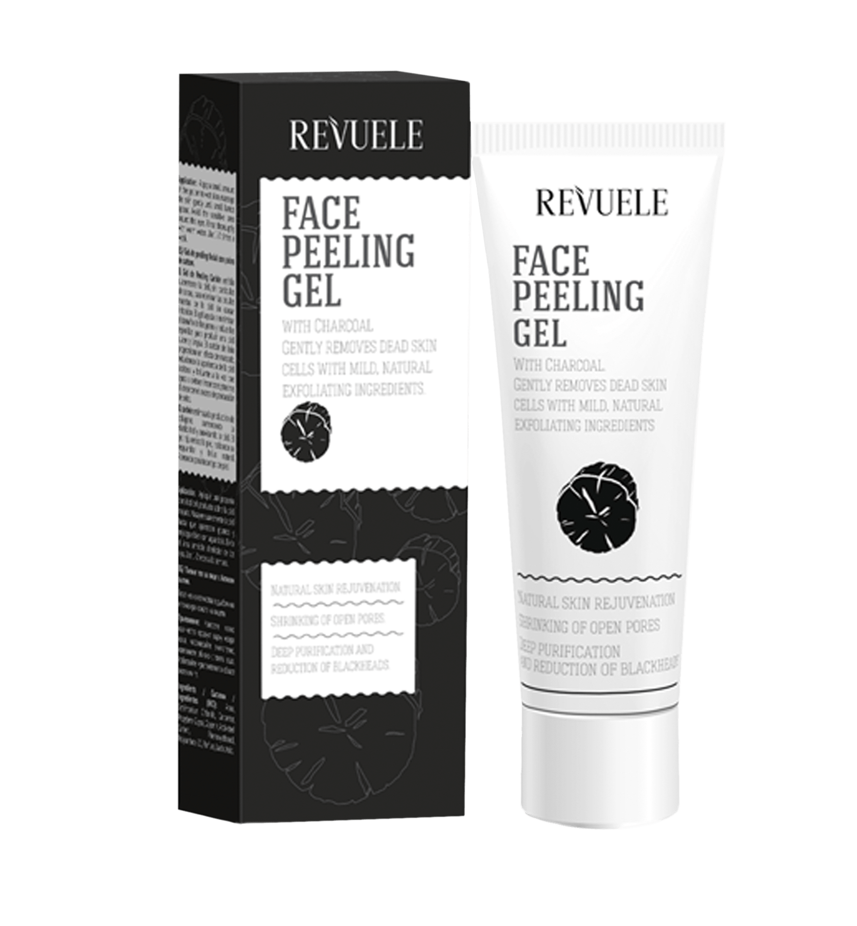 revuele FACE PEELING GEL with Charcoal