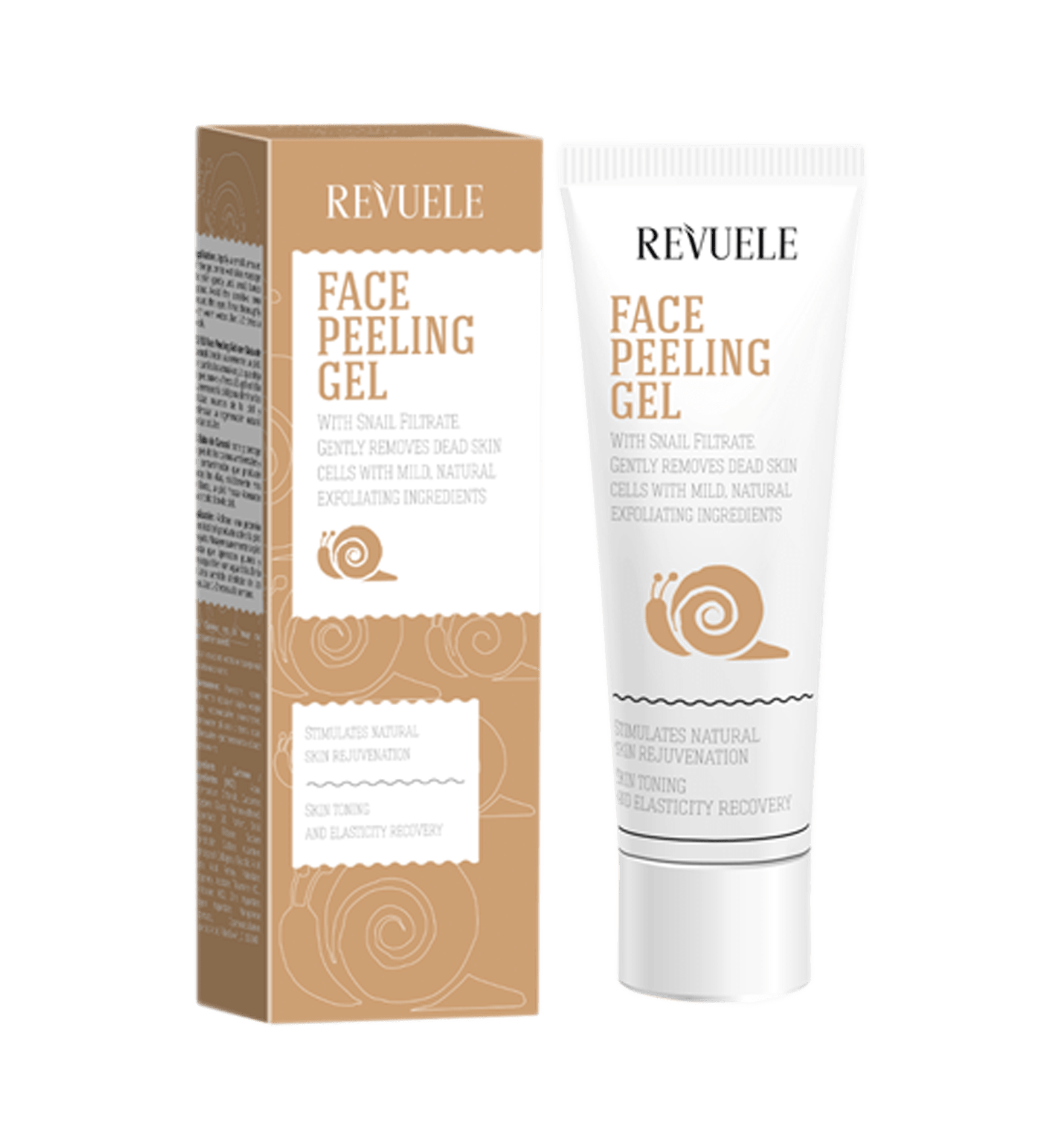 revuele FACE PEELING GEL with Snail Filtrate