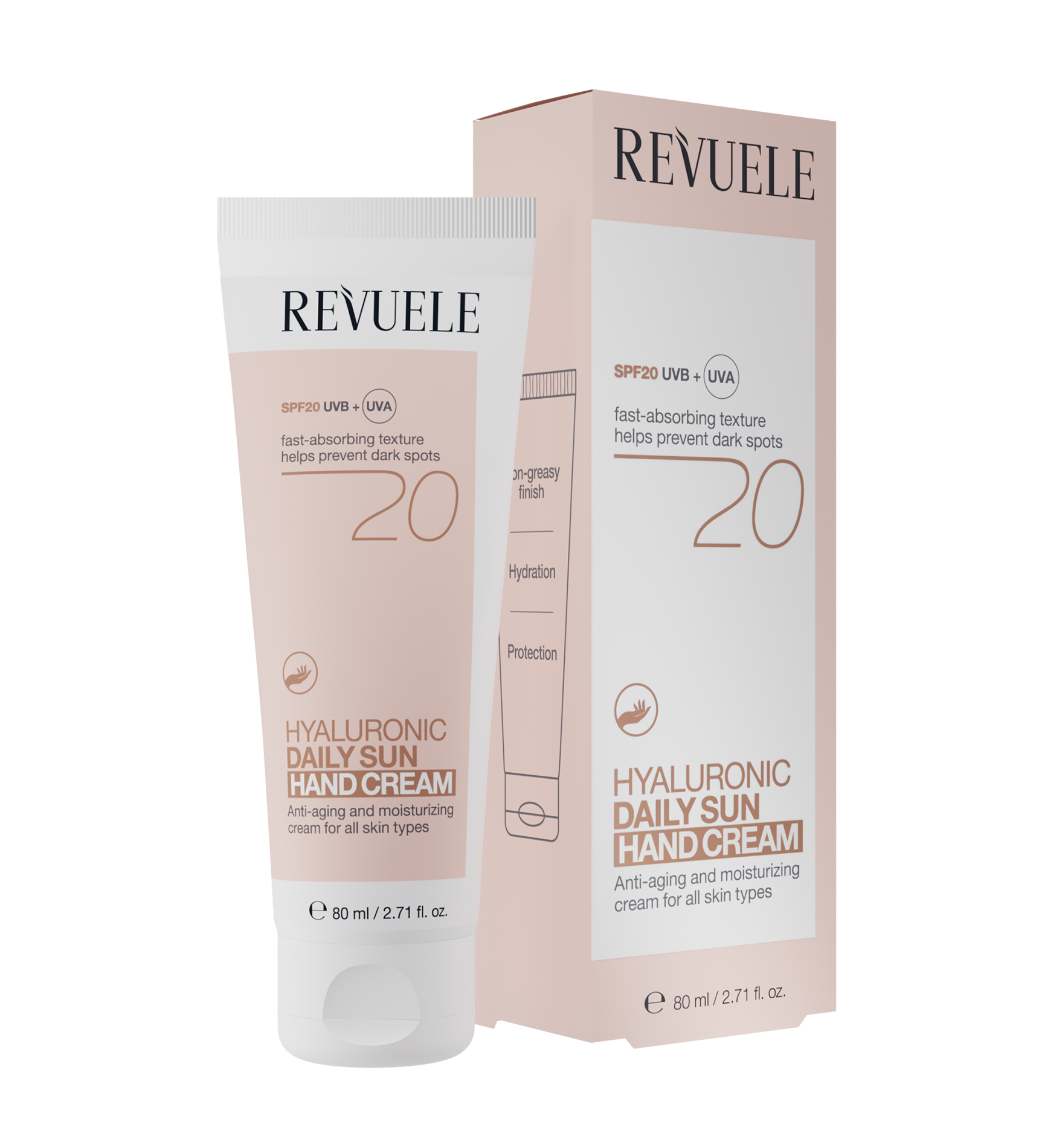 revuele REVUELE HYALURONIC DAILY SUN HAND CREAM SPF 20