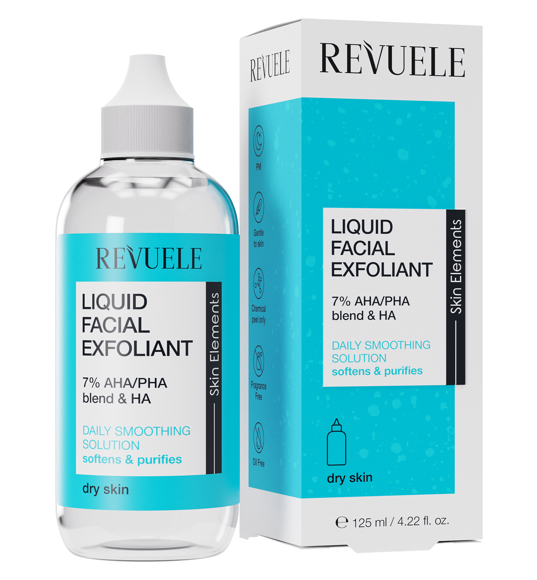 revuele REVUELE LIQUID FACIAL EXFOLIANT 7% AHA/PHA BLEND + HA
