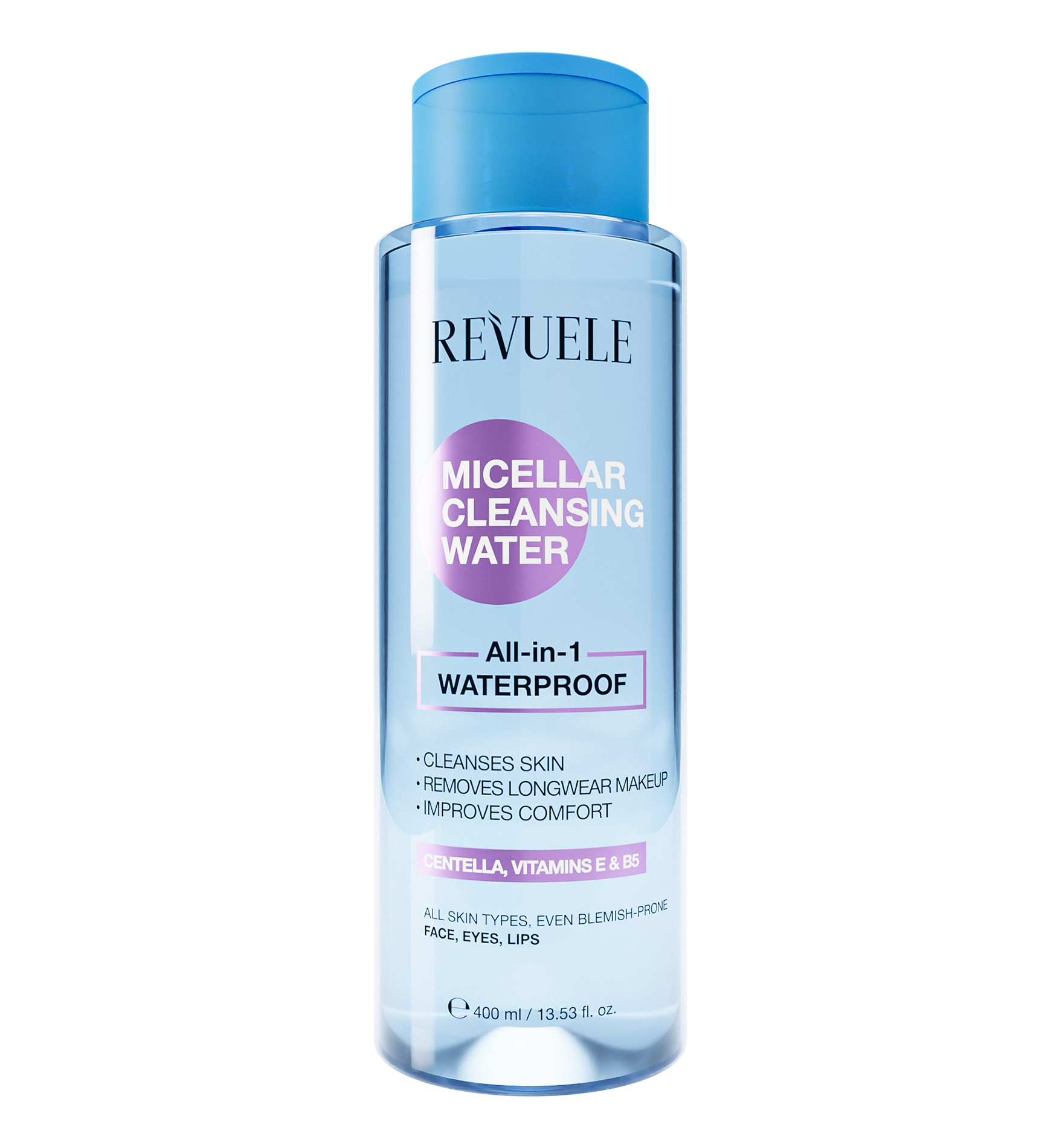 revuele REVUELE MICELLAR CLEANSING WATER ALL-IN-1 WATERPROOF