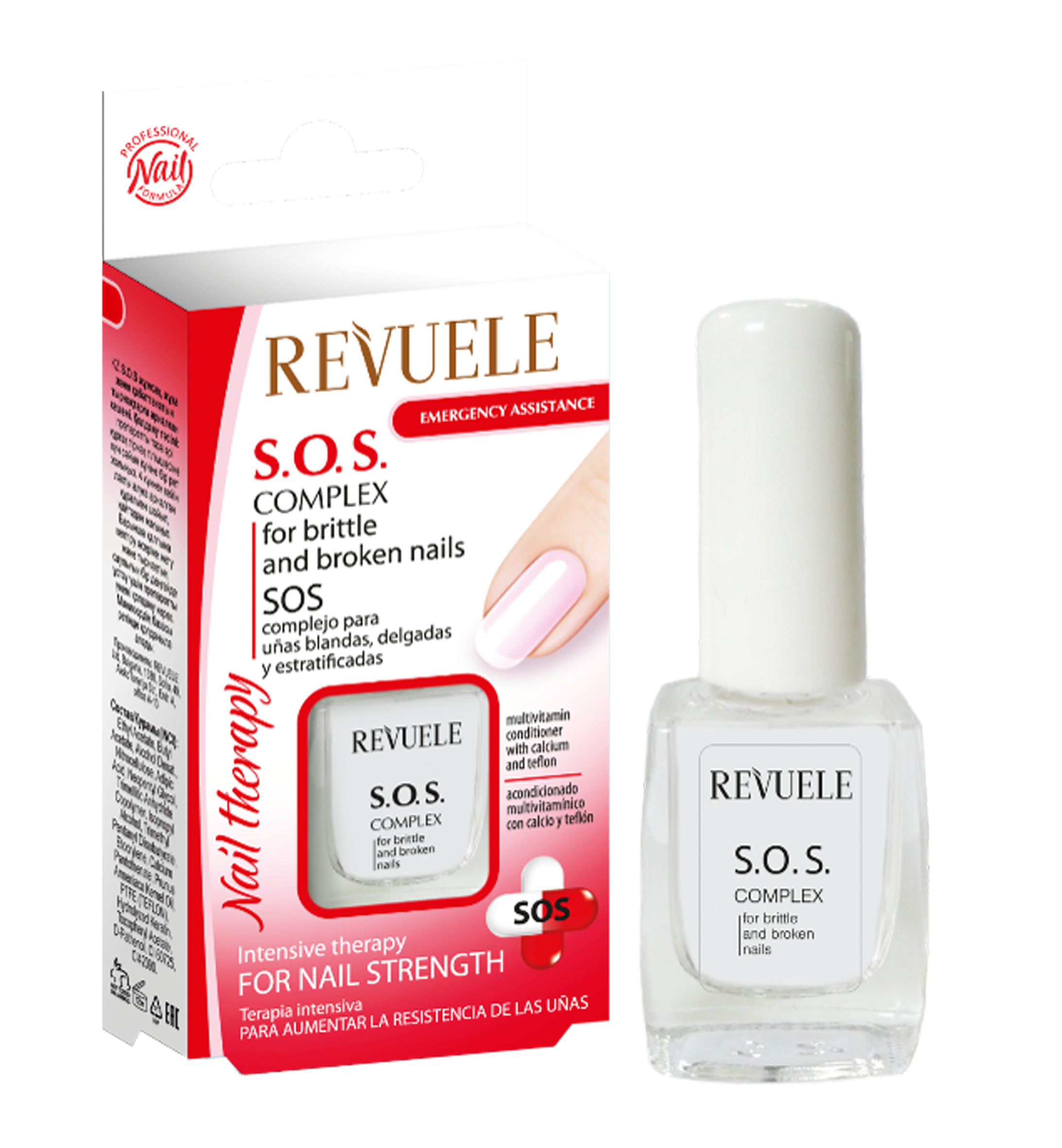 revuele REVUELE NAIL THERAPY S.O.S. Complex for Brittle & Broken Nails