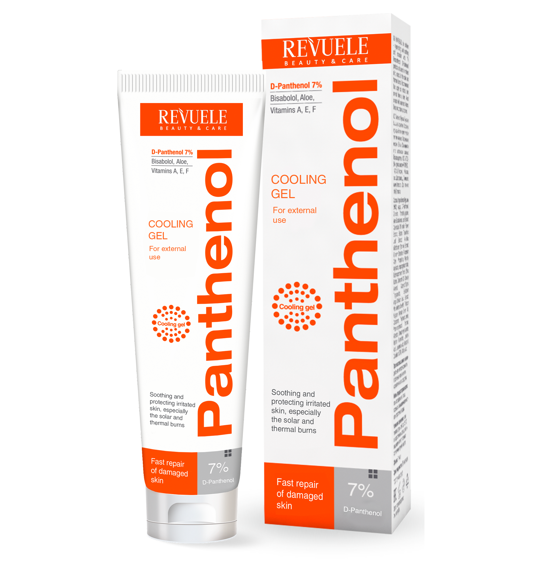 revuele REVUELE PANTHENOL Cooling Gel for Solar and Thermal Burns