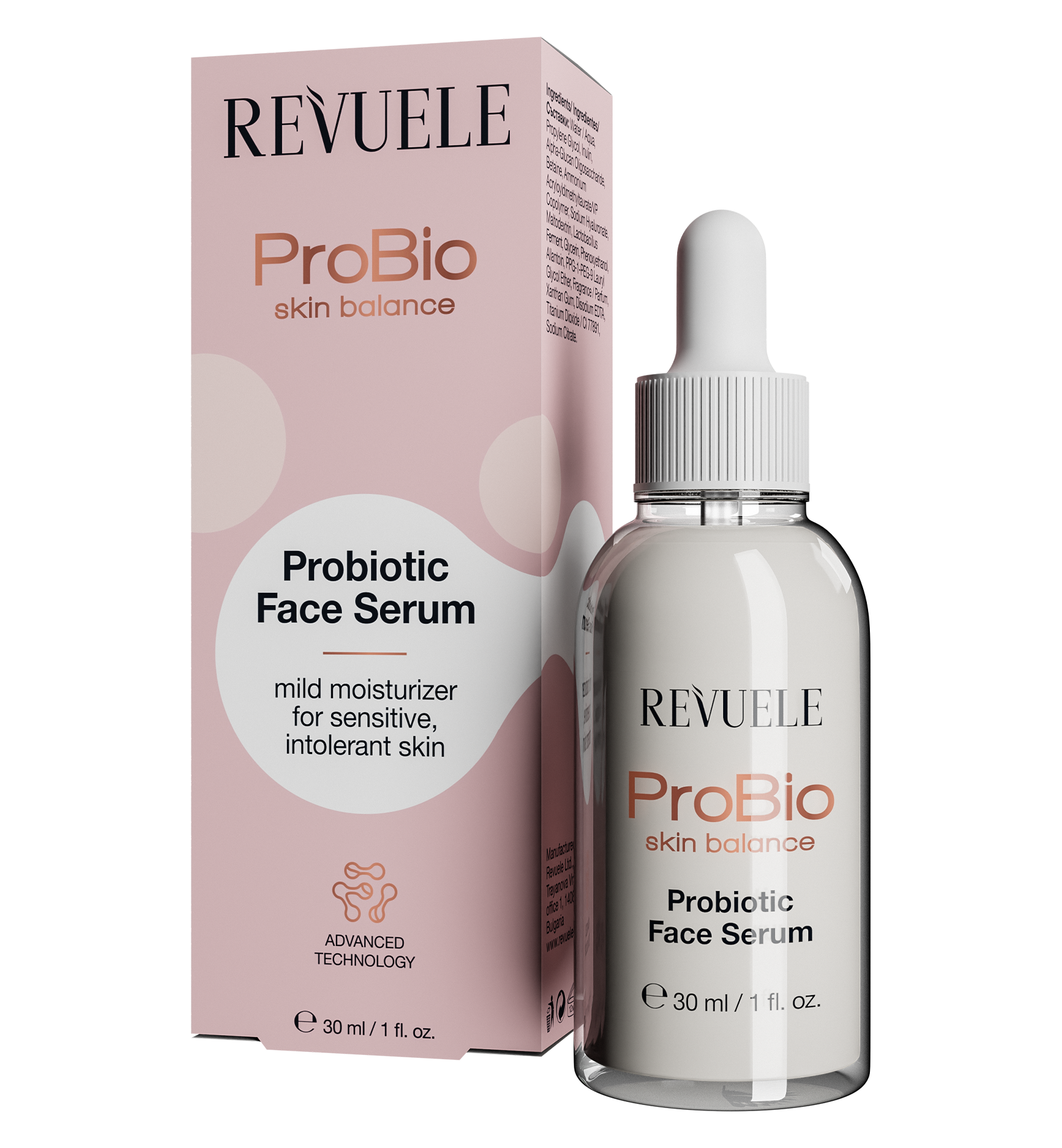 revuele REVUELE PROBIO SKIN BALANCE PROBIOTIC FACE SERUM