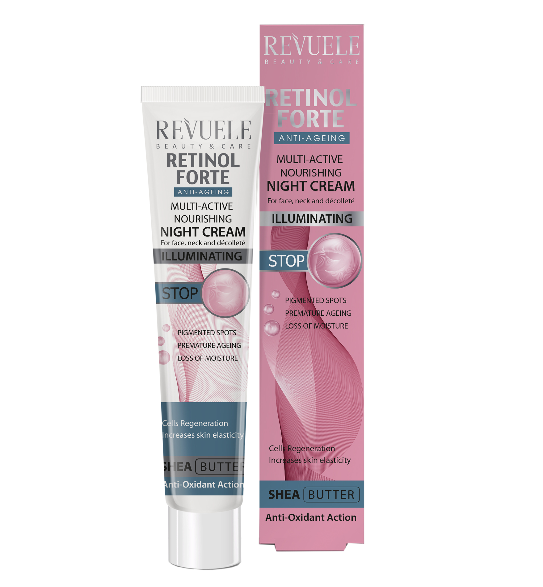 revuele REVUELE RETINOL FORTE Multi-Active Nourishing Night Cream