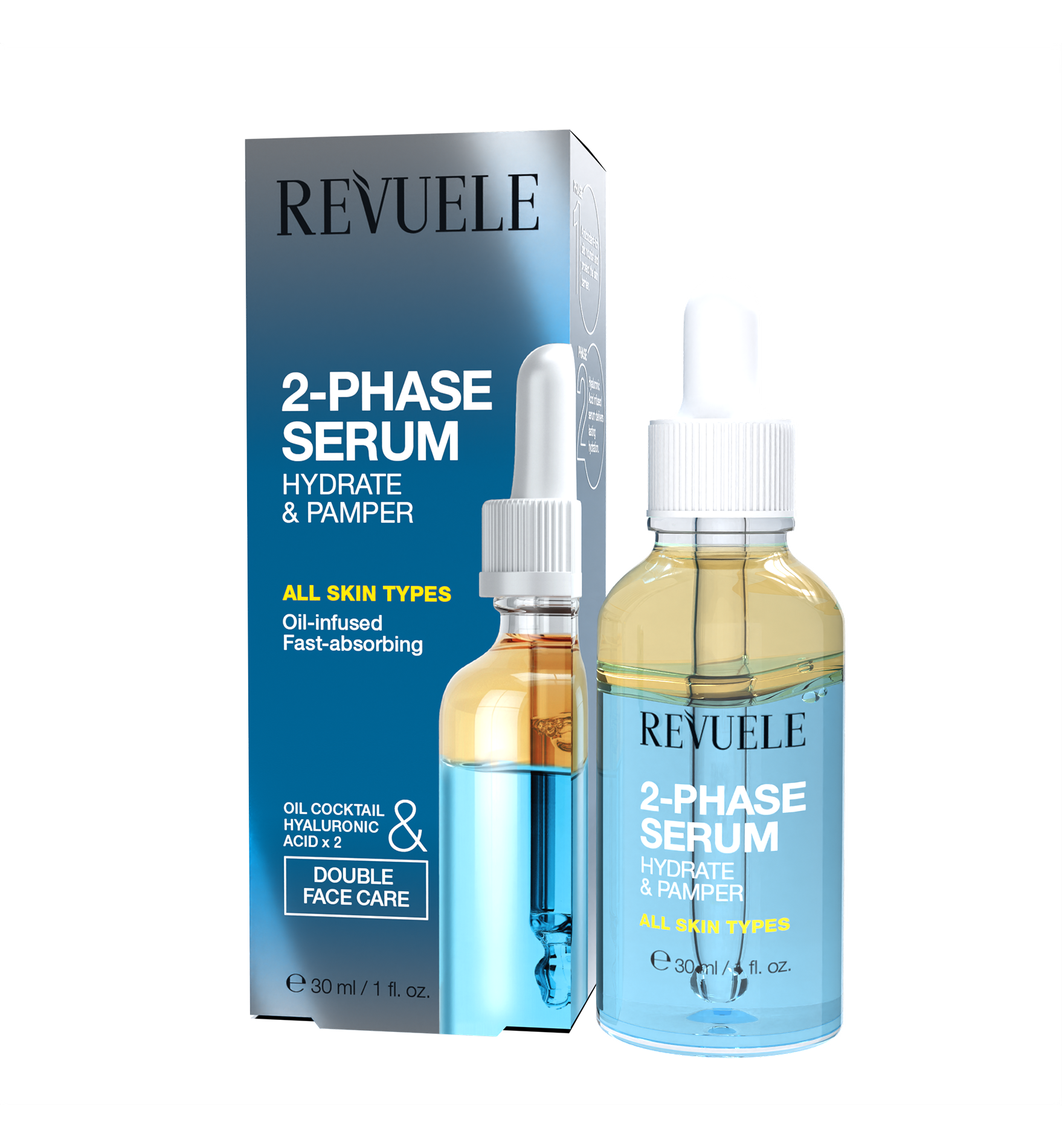 revuele REVUELE 2-PHASE SERUM HYDRATE & PAMPER