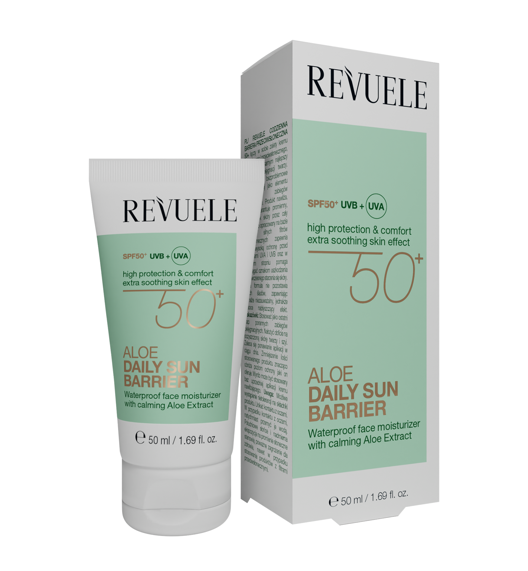 revuele REVUELE ALOE DAILY SUN BARRIER SPF 50+