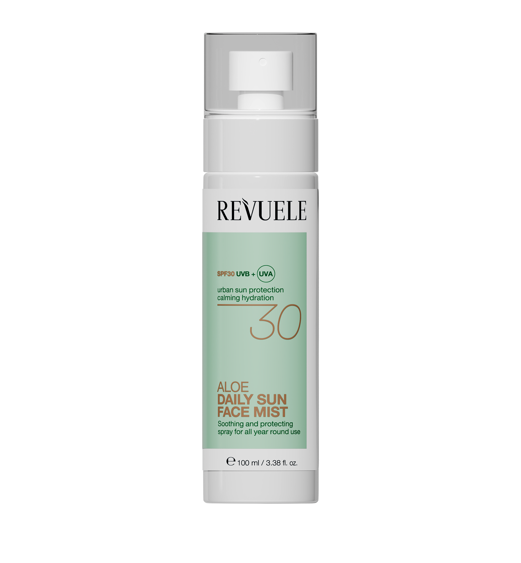 revuele REVUELE ALOE DAILY SUN FACE MIST SPF 30