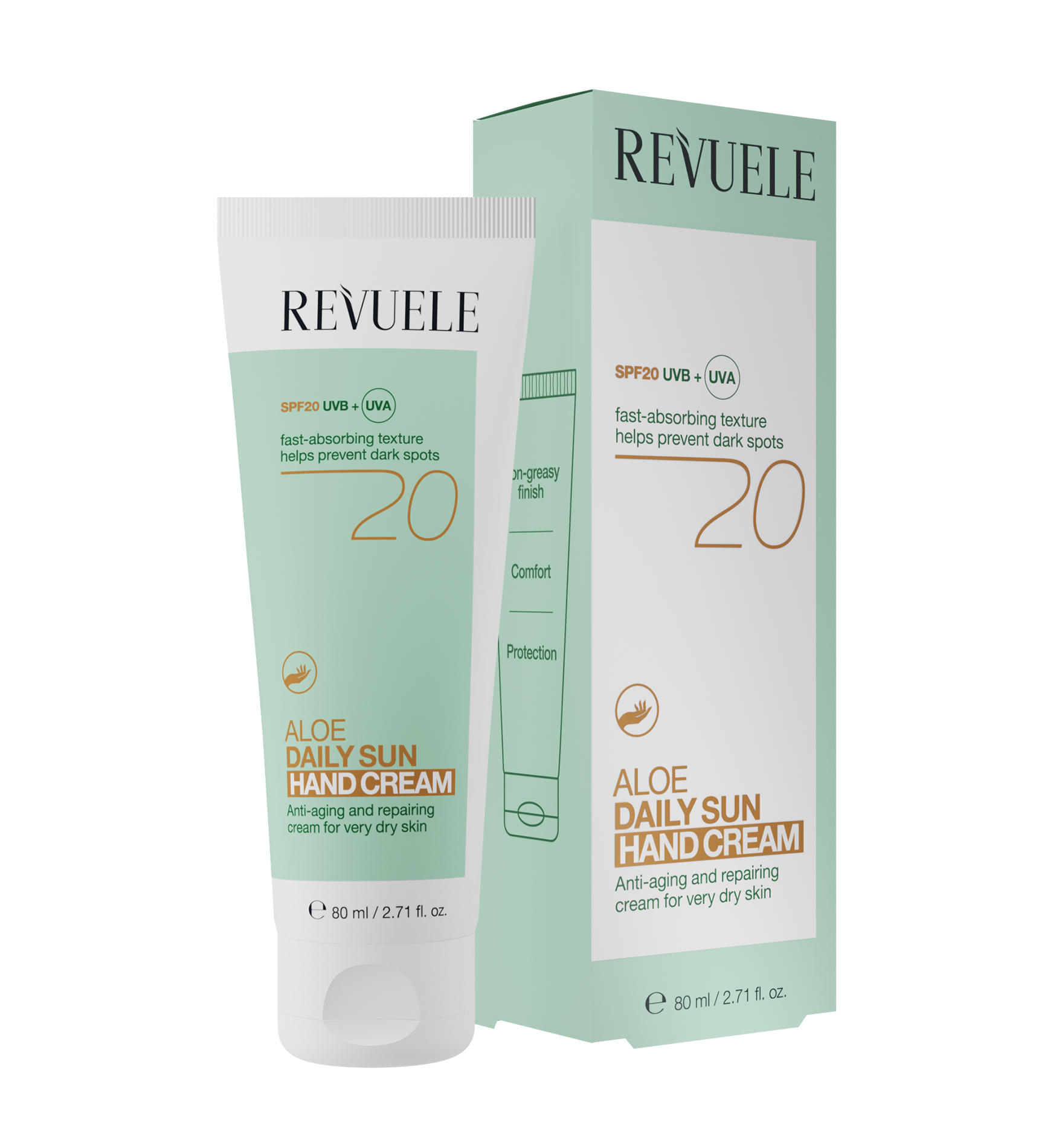 revuele REVUELE ALOE DAILY SUN HAND CREAM SPF 20