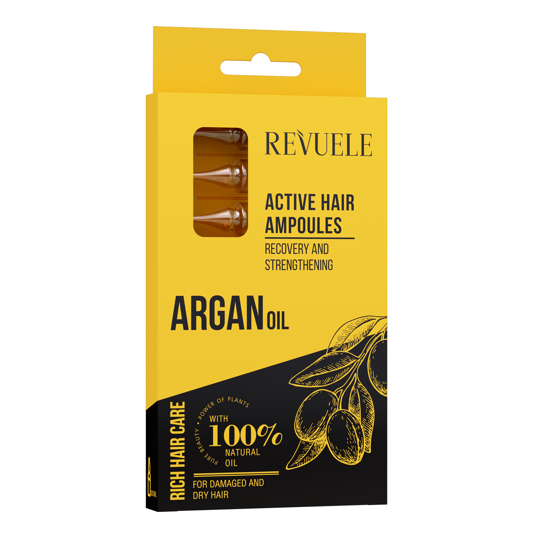 revuele REVUELE ARGAN OIL ACTIVE HAIR AMPOULES