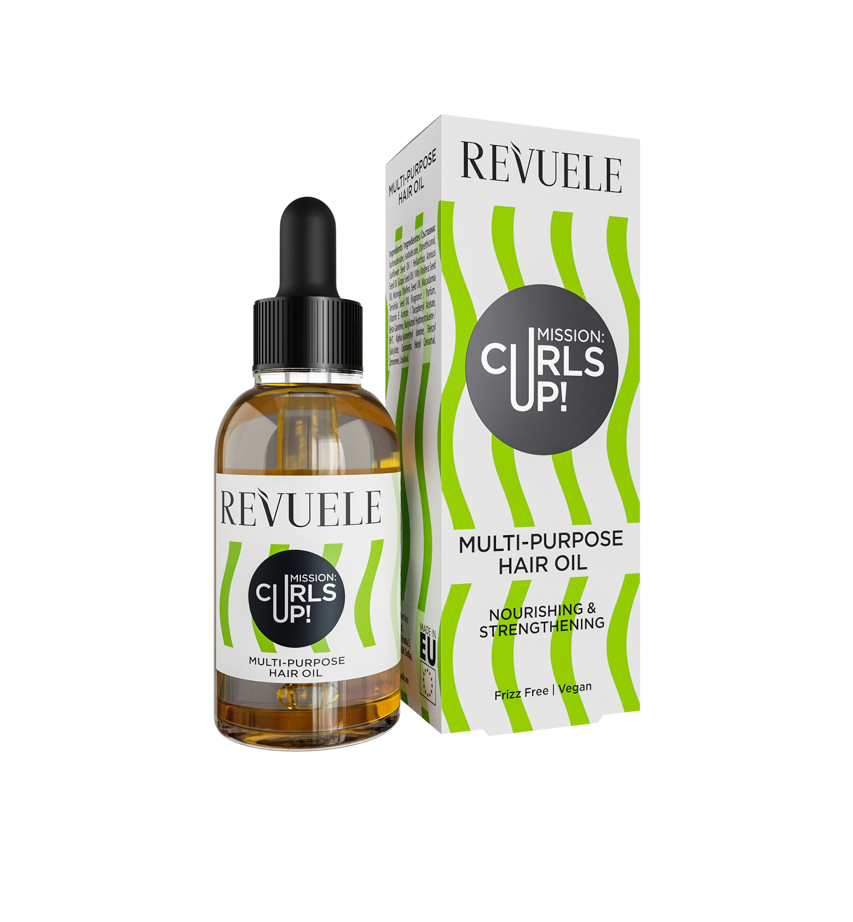 revuele REVUELE Mission: Curls up Multi-purpose Oil