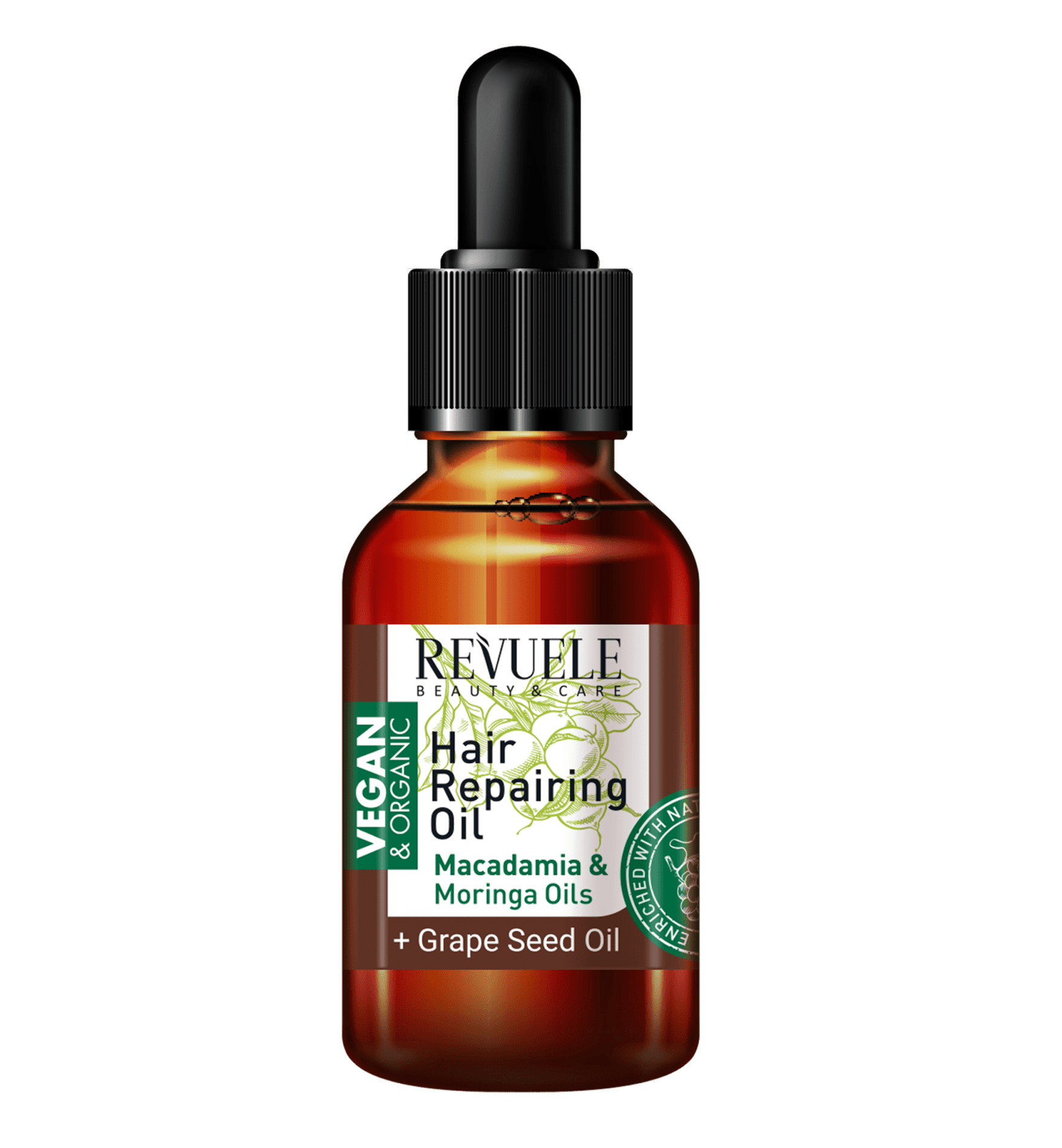 revuele REVUELE VEGAN & ORGANIC Hair Repairing Oil
