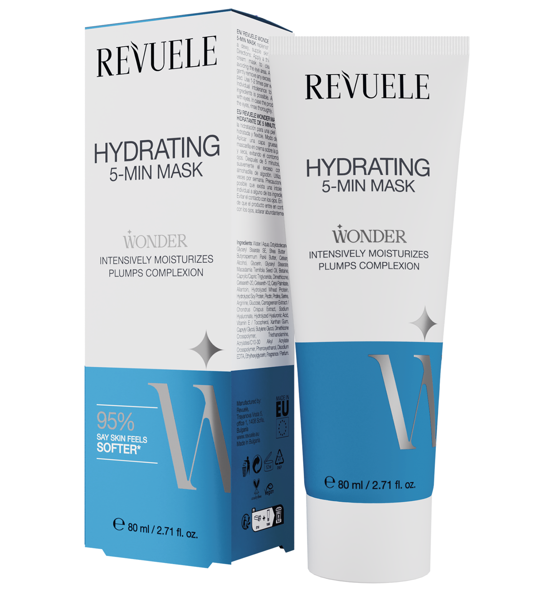 revuele REVUELE WONDER HYDRATING 5-MIN MASK