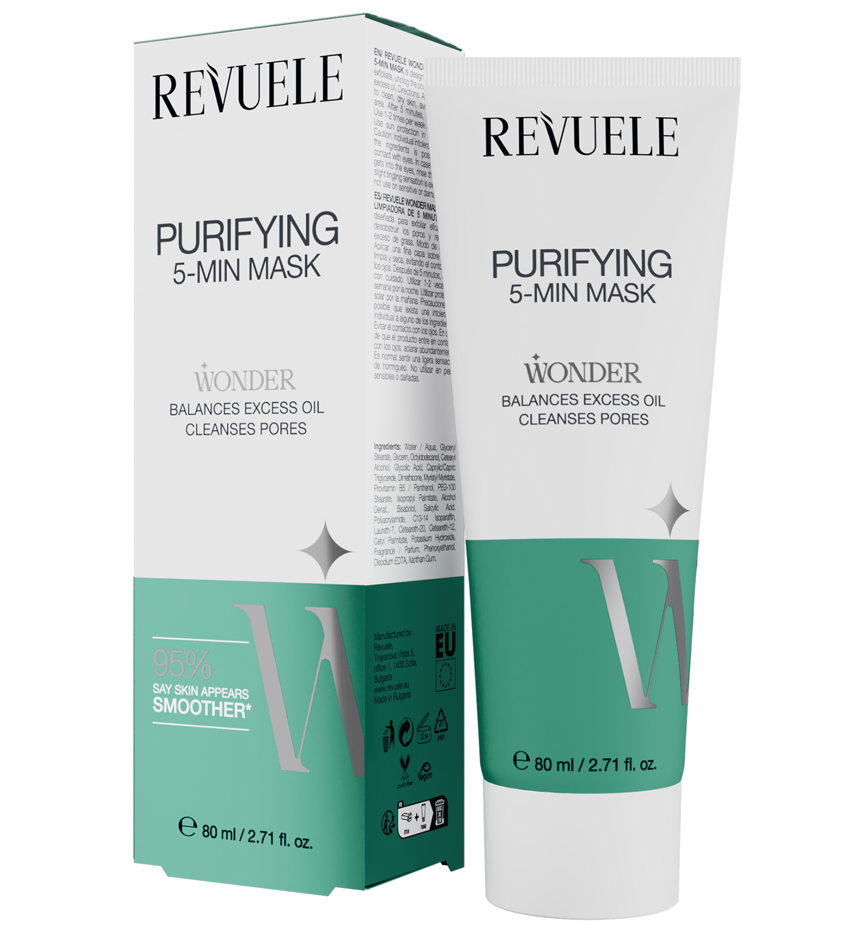 revuele REVUELE WONDER PURIFYING 5-MIN MASK