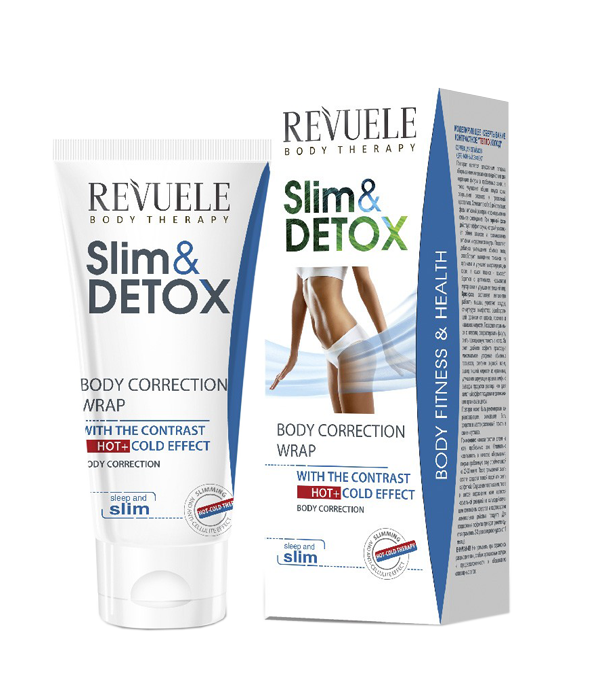 revuele REVUELE SLIM&DETOX Correcting Body Wrap With Contrast Hot + Cold Effect