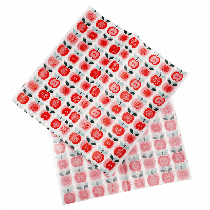 Rex London 30 Sheets Greaseproof Paper - Vintage Apple