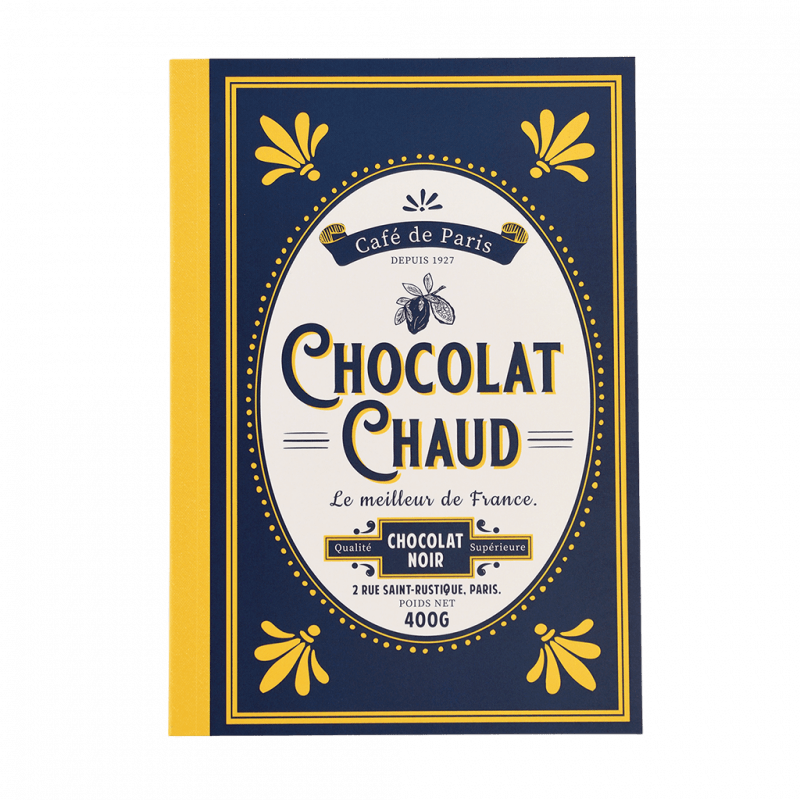 Rex London A5 Notebook - Cafe De Paris CHOCOLAT CHAUD