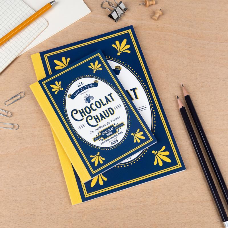 Rex London A5 Notebook - Cafe De Paris CHOCOLAT CHAUD
