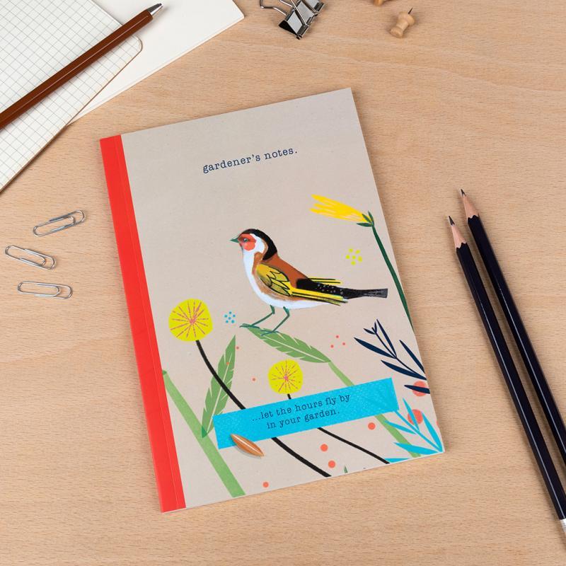 rex london A5 notebook - Your Garden GARDENER'S NOTES