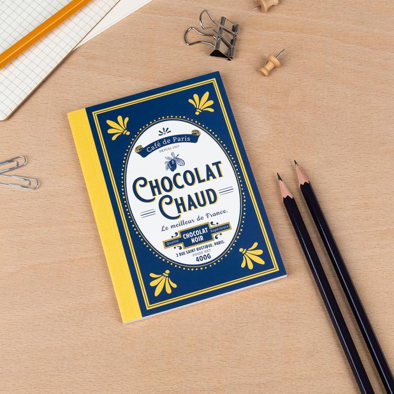 rex london A6 notebook - Cafe de Paris CHOCOLAT CHAUD