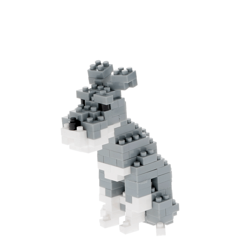 Rex London Build Your Own Dog Model Brick Kit - Schnauzer