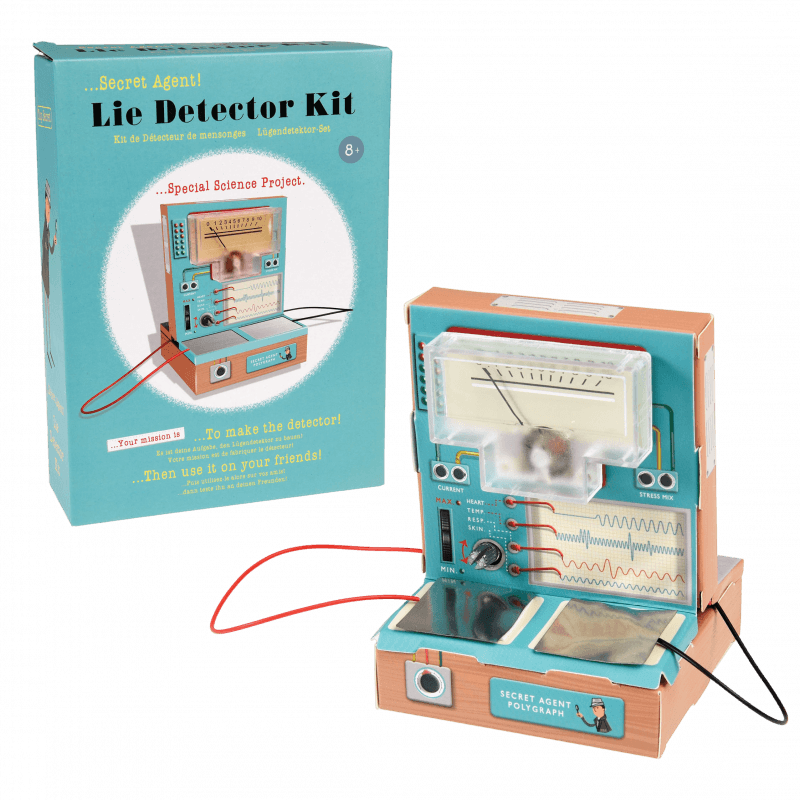 Rex London Build Your Own Lie Detector Kit - Secret Agent