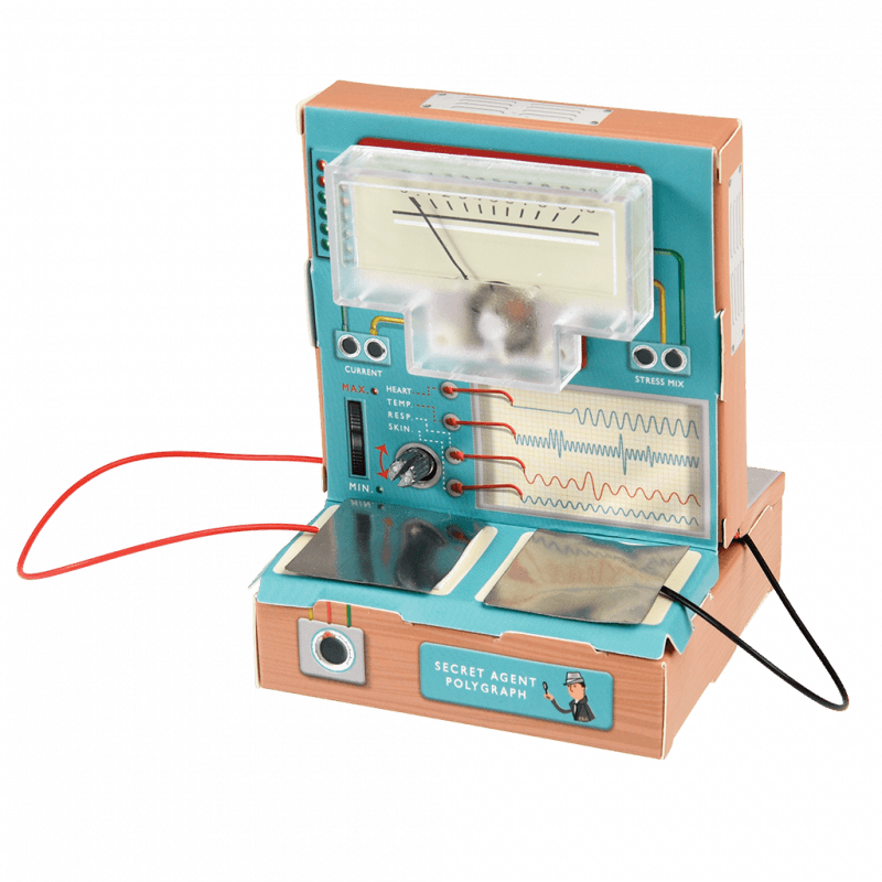 Rex London Build Your Own Lie Detector Kit - Secret Agent
