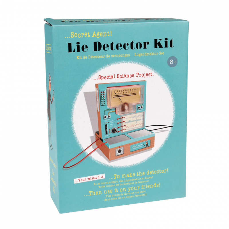 Rex London Build Your Own Lie Detector Kit - Secret Agent