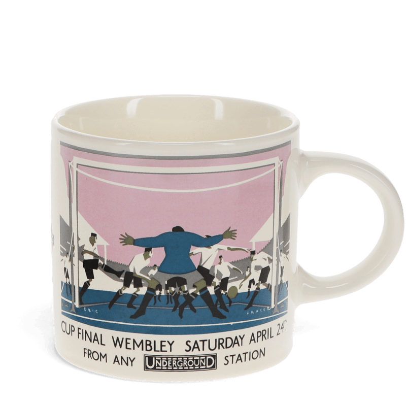 Rex London Ceramic Mug - TfL Vintage Poster "Cup Final"
