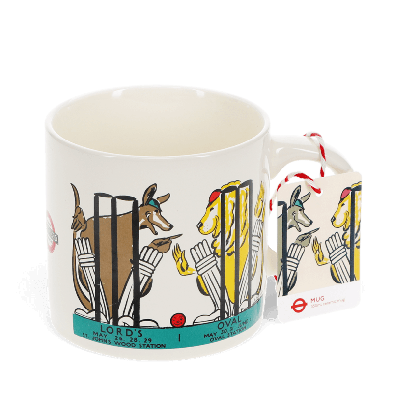 Rex London Ceramic Mug - TfL Vintage Poster "The Ashes"