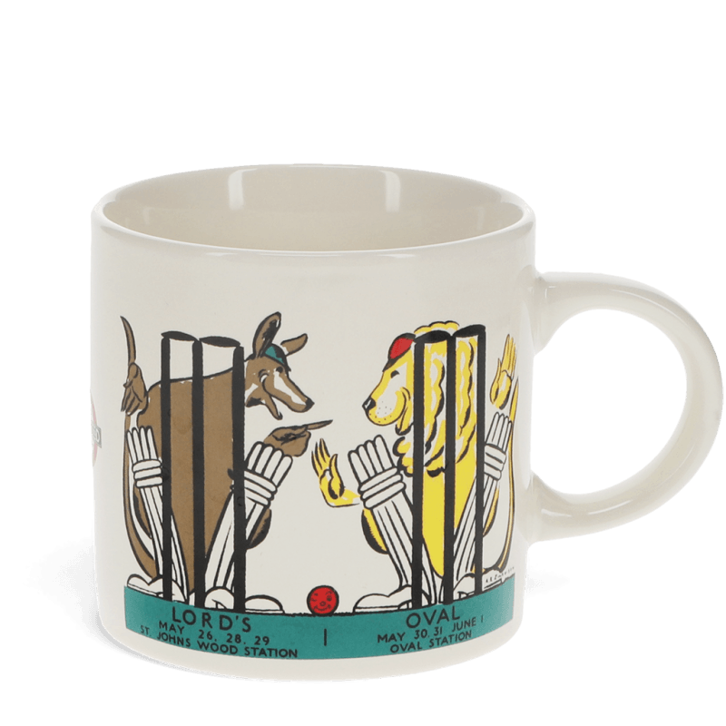 Rex London Ceramic Mug - TfL Vintage Poster "The Ashes"