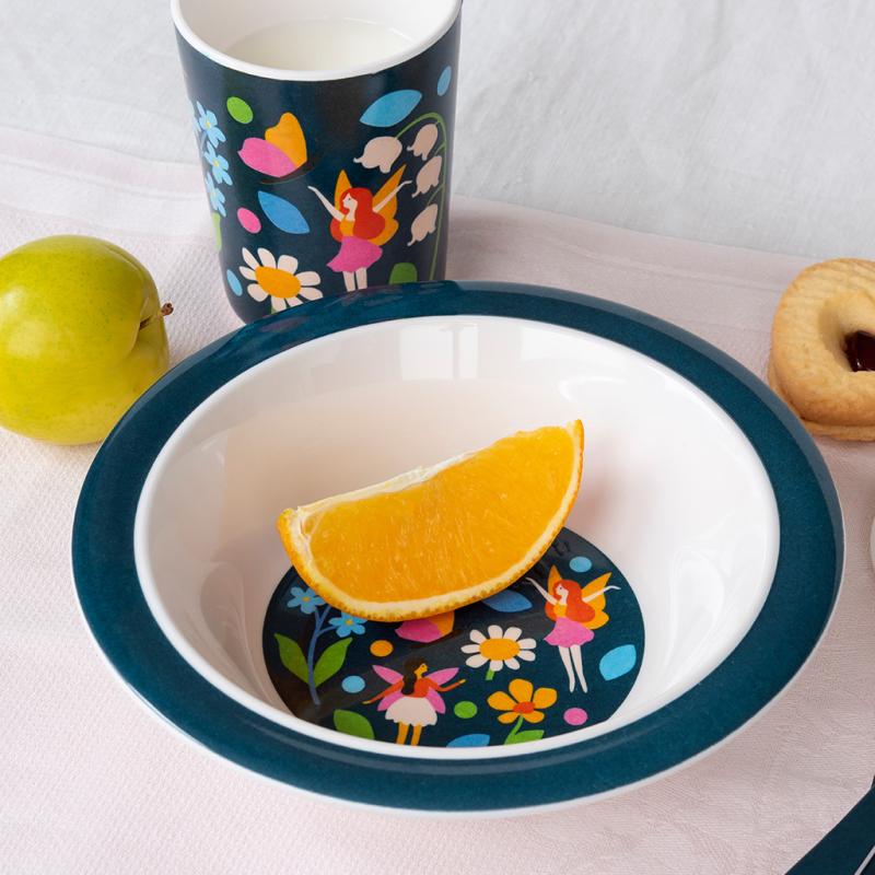rex london Children's melamine bowl - Fairies in the Garden