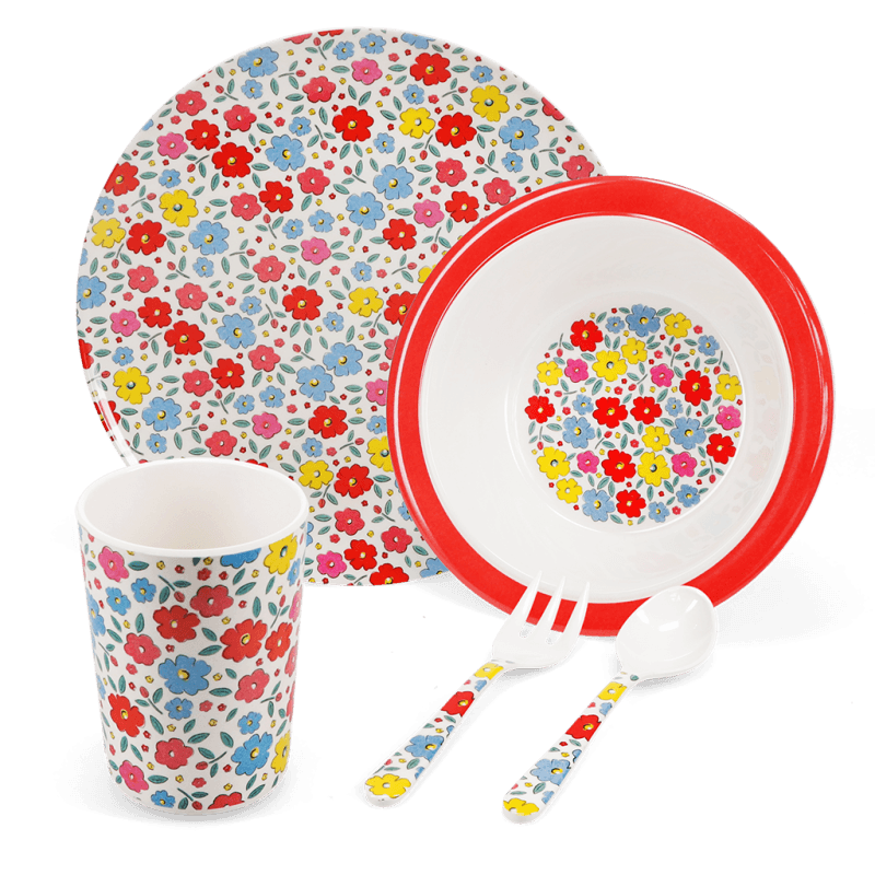 Rex London Children's Melamine Dinner Set (5 Pieces) - Tilde