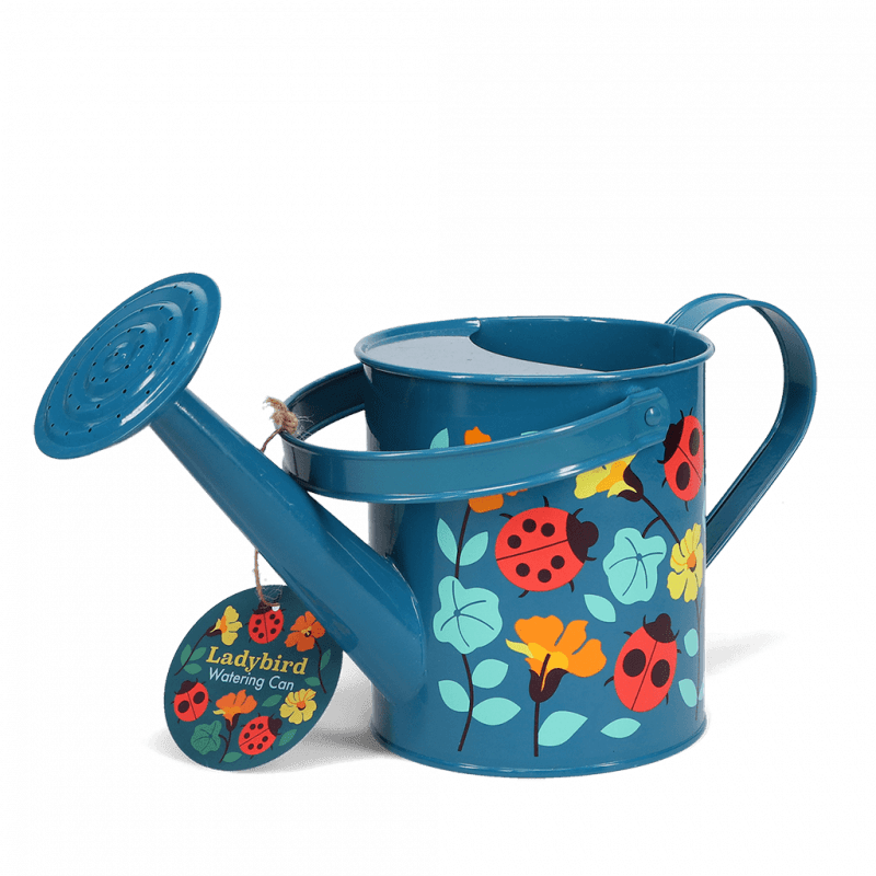 Rex London Children's Metal Watering Can (1.5 L) - Ladybird