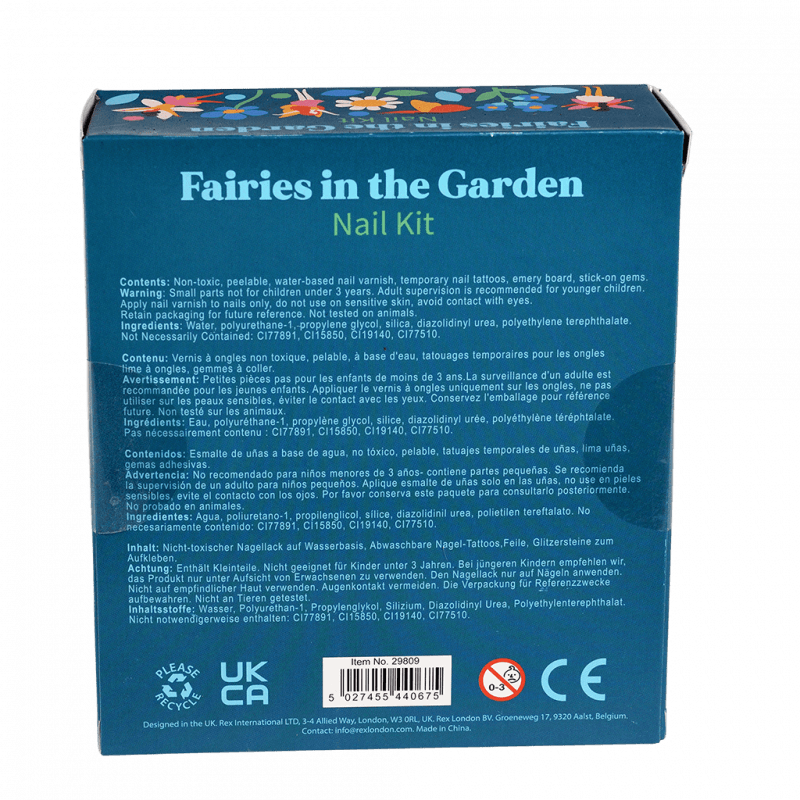 Rex London Children's Nail Kit - Fairies In The Garden