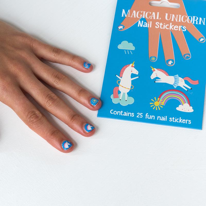 rex london Children's nail stickers (pack of 25) - Magical Unicorn