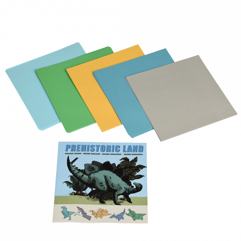 Rex London Children's Origami Kit - Prehistoric Land Dinosaur