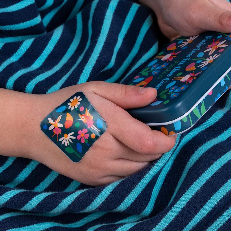 rex london Children's plasters in a tin (30 pcs) - Fairies in the Garden