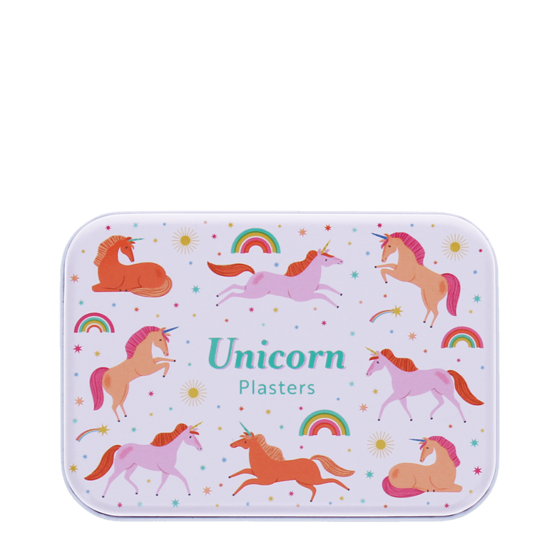 Rex London Children's Plasters In A Tin (30 Pcs) - Unicorn